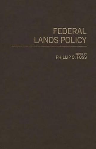 Federal Lands Policy