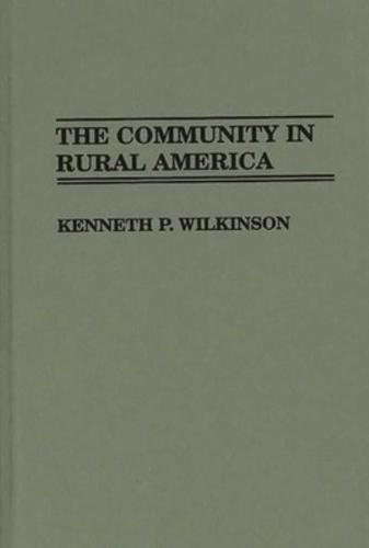 The Community in Rural America