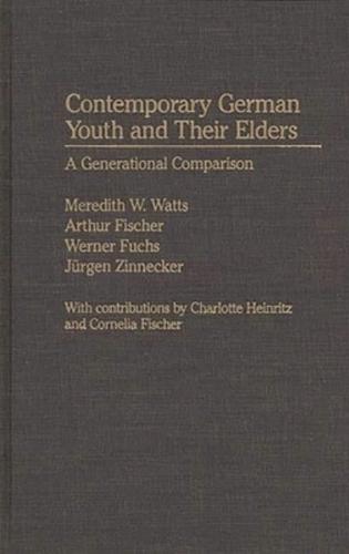 Contemporary German Youth and Their Elders: A Generational Comparison