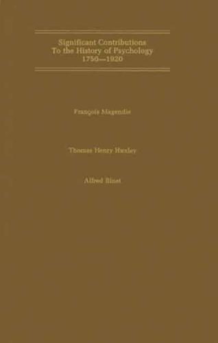 Elementary Treatise on Human Physiology: On the Hypothesis That Animals Are Automata, and Its History: The Mind and Brain: Series E Physiological PS