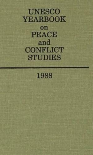 UNESCO Yearbook on Peace and Conflict Studies 1988