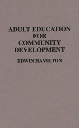 Adult Education for Community Development