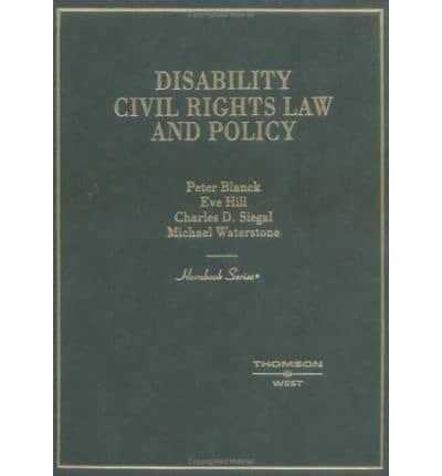 Disability Civil Rights Law and Policy