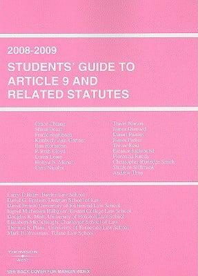 2008-2009 Students' Guide to Article 9 and Related Statutes