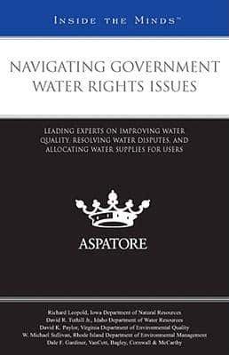 Navigating Government Water Rights Issues