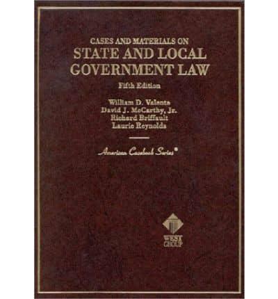 Cases and Materials on State and Local Government Law