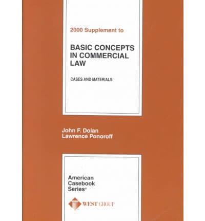 Basic Concepts in Commercial Law 2000