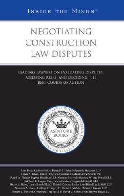 Negotiating Construction Law Disputes