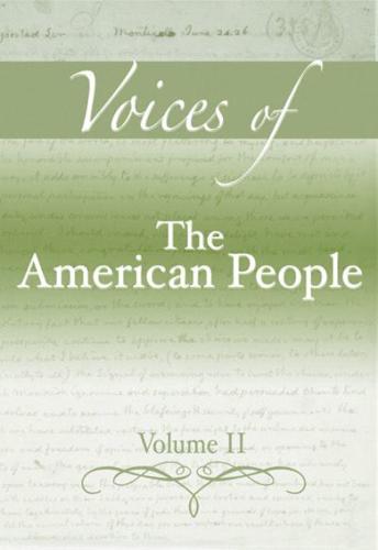 Voices of The American People, Volume 2