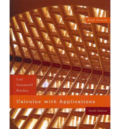 Calculus with Applications, Brief, plus MyMathLab Student Starter Kit