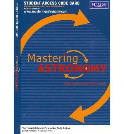 Mastering Astronomy -- Standalone Access Card -- For The Essential Cosmic Perspective