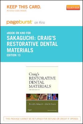 Craig's Restorative Dental Materials Pageburst on Kno Retail Access Code