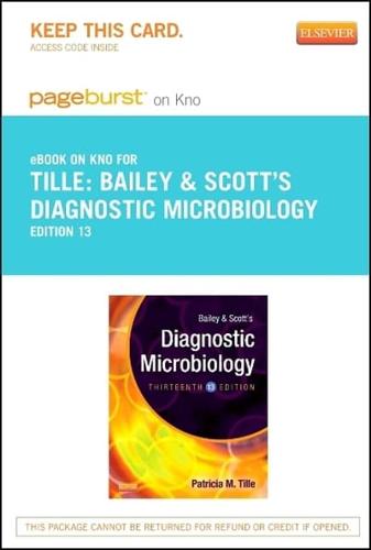 eBook on Kno for Tille - Bailey & Scott's Diagnostic Microbiology, Edition 13