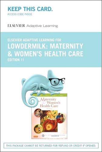 Elsevier Adaptive Learning for Maternity and Women's Health Care (Access Card)