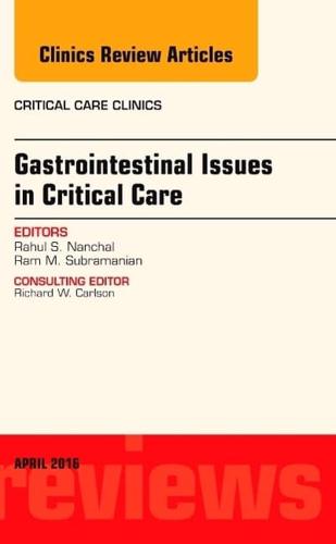 Gastrointestinal Issues in Critical Care
