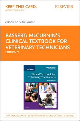 Mccurnin's Clinical Textbook for Veterinary Technicians - Elsevier Ebook on Vitalsource Retail Access Card