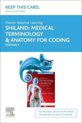 Elsevier Adaptive Learning for Medical Terminology & Anatomy for Coding Access Card