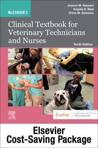 McCurnin's Clinical Textbook for Veterinary Technicians and Nurses Textbook and Workbook Package