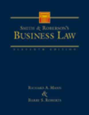 Smith and Roberson's Business Law