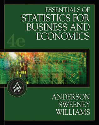 Essentials of Statistics for Business and Economics