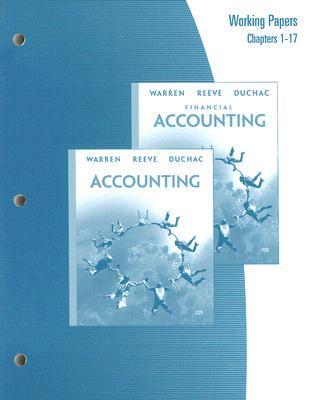 Accounting or Financial Accounting  Working Papers