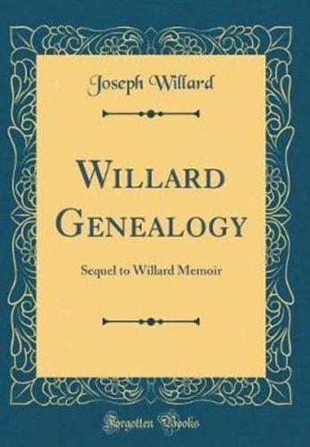 Willard Genealogy