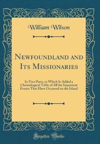 Newfoundland and Its Missionaries