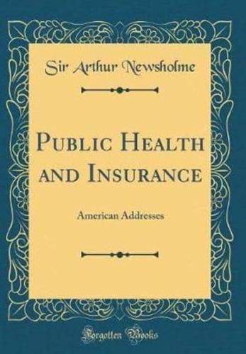 Public Health and Insurance