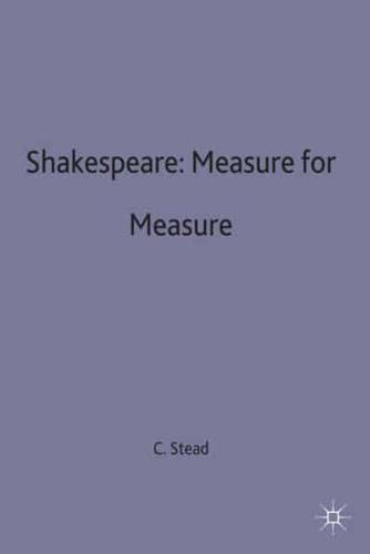 Shakespeare: 'Measure for Measure'