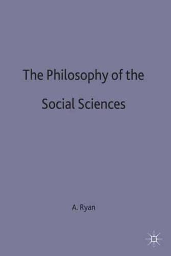 Philosophy of the Social Sciences