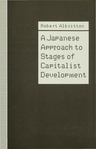 Japanese Approach to Stages of Capitalist Development