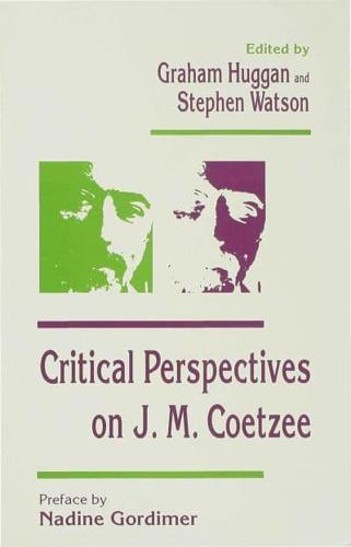 Critical Perspectives on Jm Coatzee