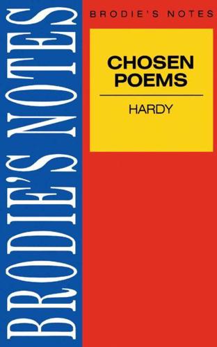 Brodie's Notes on Chosen Poems of Thomas Hardy