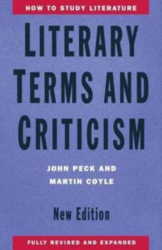 Literary Terms and Criticism