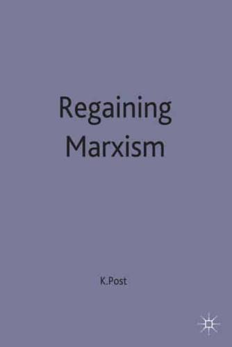 Regaining Marxism