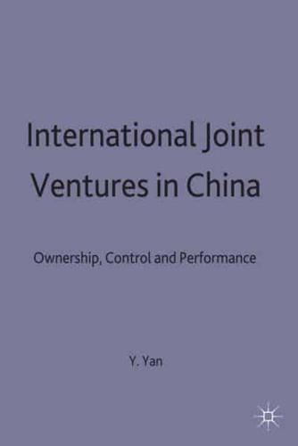 International Joint Ventures in China