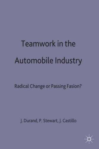 Teamwork in the Automobile Industry