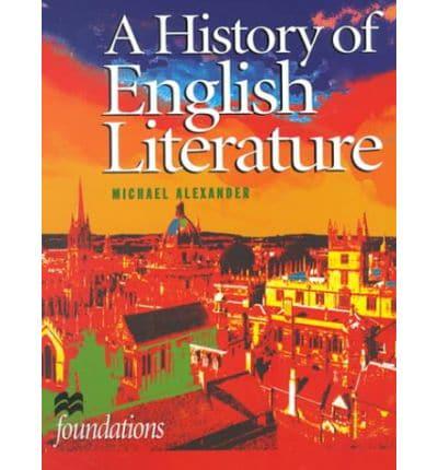 A History of English Literature