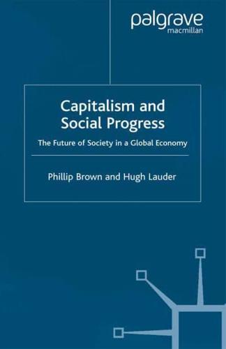 Capitalism and Social Progress