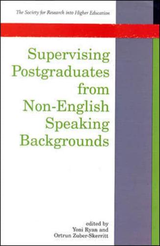 Supervising Postgraduates from Non-English Speaking Backgrounds