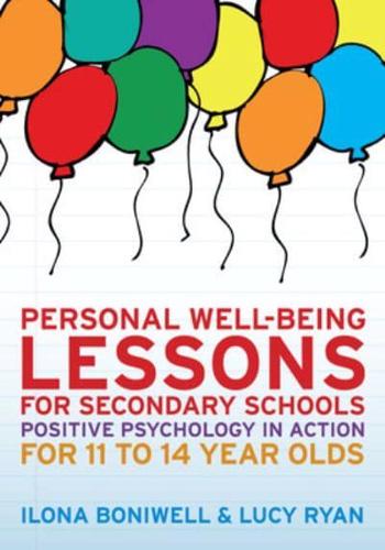 Personal Well-Being Lessons for Secondary Schools