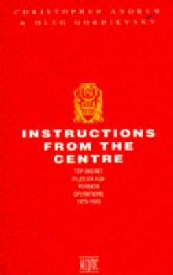 Instructions from the Centre