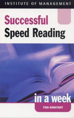 Successful Speed Reading in a Week