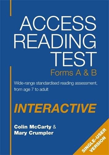 Access Reading Test Interactive (ARTi) A & B Single-User CD-ROM