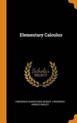 Elementary Calculus