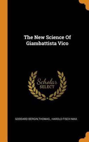 The New Science Of Giambattista Vico