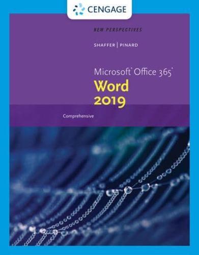 New Perspectives, Microsoft Office 365, Word 2019 Comprehensive