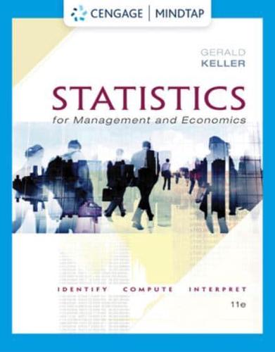 Mindtap for Keller's Statistics for Management and Economics, 1 Term Printed Access Card