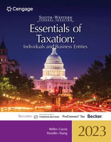 South-Western Federal Taxation 2023. Essentials of Taxation