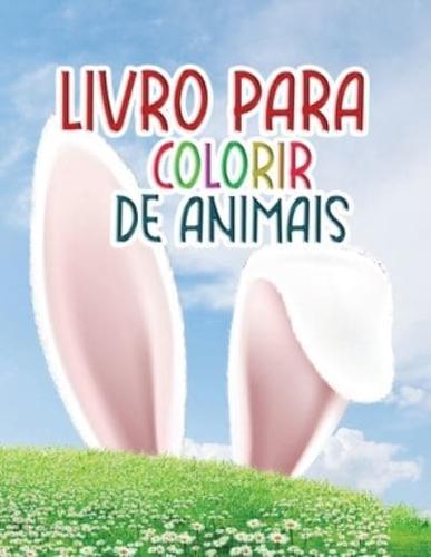 Livro Para Colorir De Animais